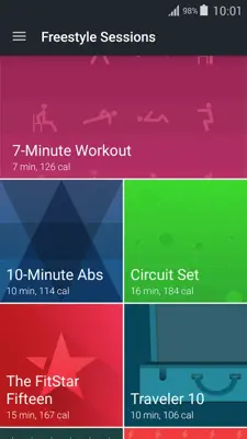 FitStar android App screenshot 4