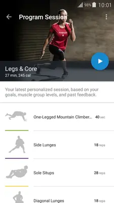 FitStar android App screenshot 5